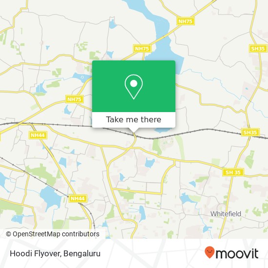 Hoodi Flyover map