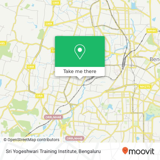 Sri Yogeshwari Training Institute map