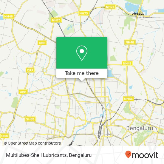 Multilubes-Shell Lubricants map