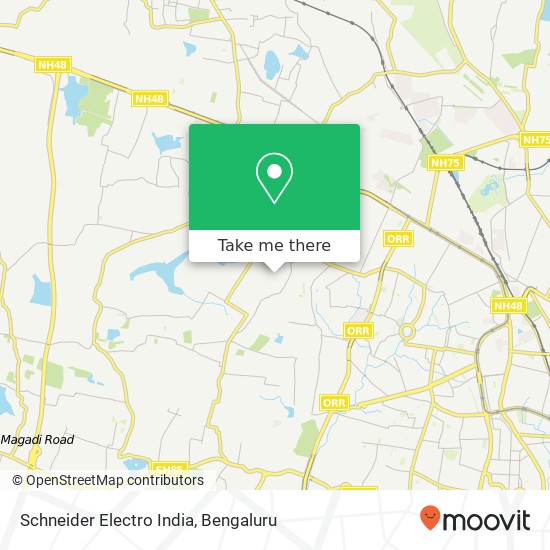 Schneider Electro India map
