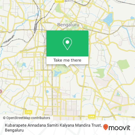 Kubarapete Annadana Samiti Kalyana Mandira Trust map