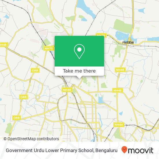 Government Urdu Lower Primary School map