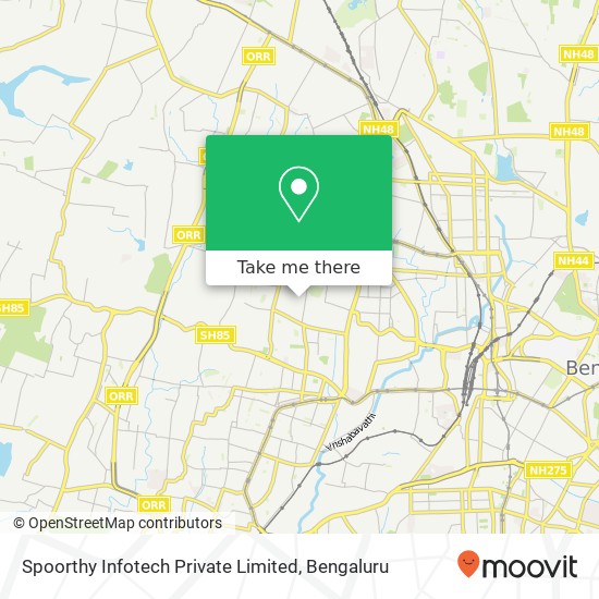 Spoorthy Infotech Private Limited map