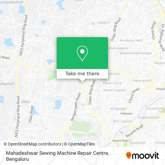 Mahadeshwar Sewing Machine Repair Centre map
