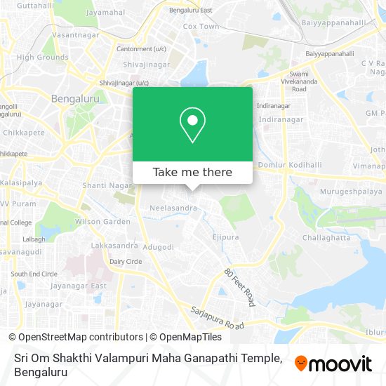 Sri Om Shakthi Valampuri Maha Ganapathi Temple map