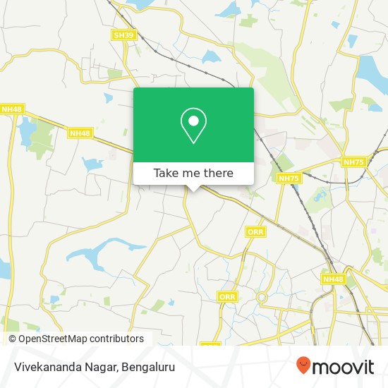 Vivekananda Nagar map