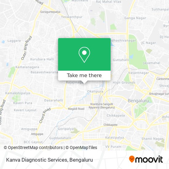 Kanva Diagnostic Services map