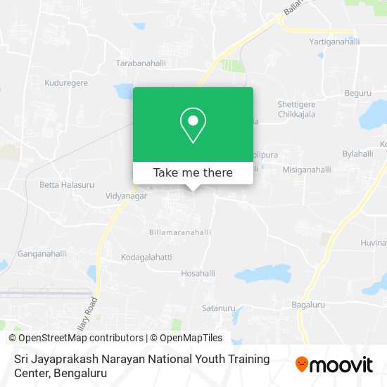 Sri Jayaprakash Narayan National Youth Training Center map