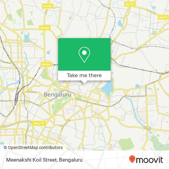Meenakshi Koil Street map