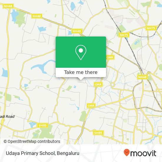 Udaya Primary School map