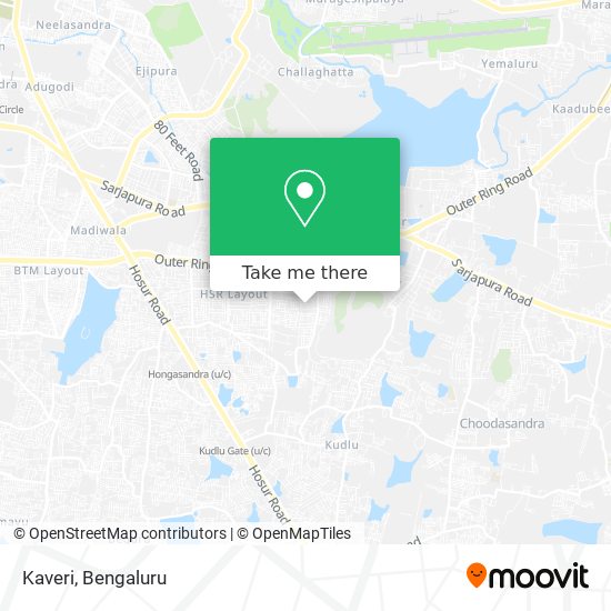 Kaveri map