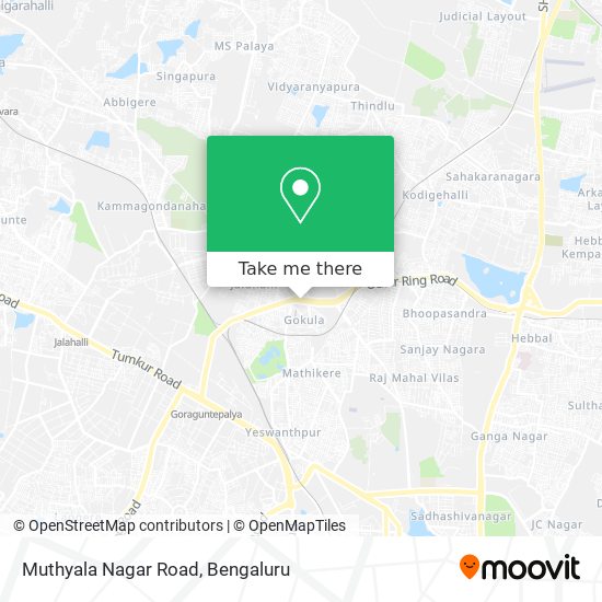 Muthyala Nagar Road map