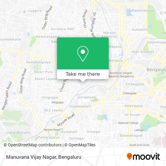 Manuvana Vijay Nagar map