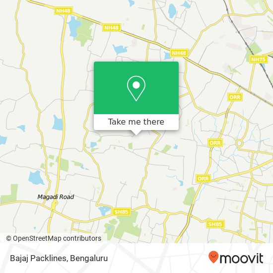 Bajaj Packlines map