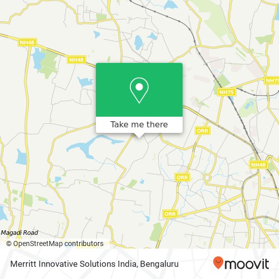 Merritt Innovative Solutions India map