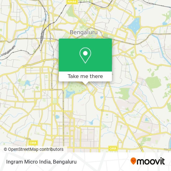Ingram Micro India map