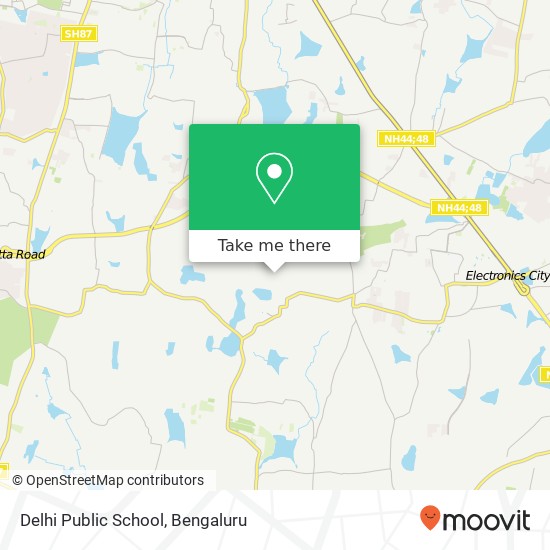 Delhi Public School map