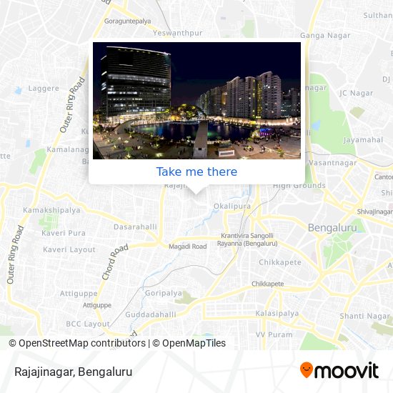 Rajaji Nagar Bangalore Map How To Get To Rajajinagar In Sri Ram Mandir By Bus Or Metro?