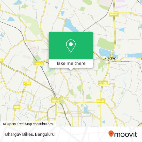 Bhargav Bikes map