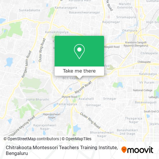 Chitrakoota Montessori Teachers Training Institute map