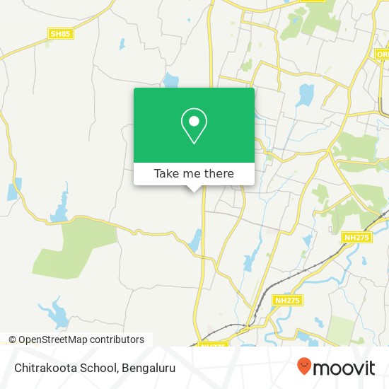 Chitrakoota School map