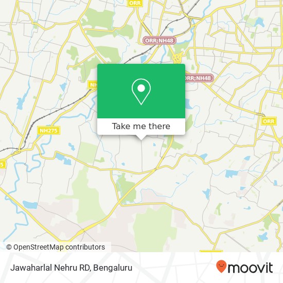 Jawaharlal Nehru RD map