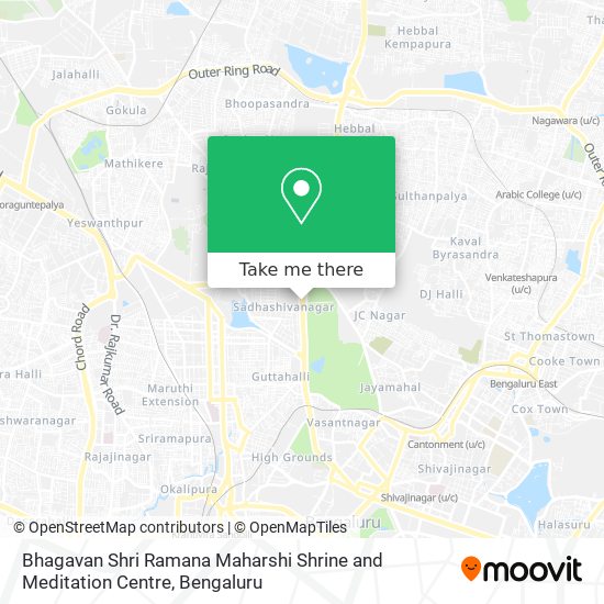 Bhagavan Shri Ramana Maharshi Shrine and Meditation Centre map