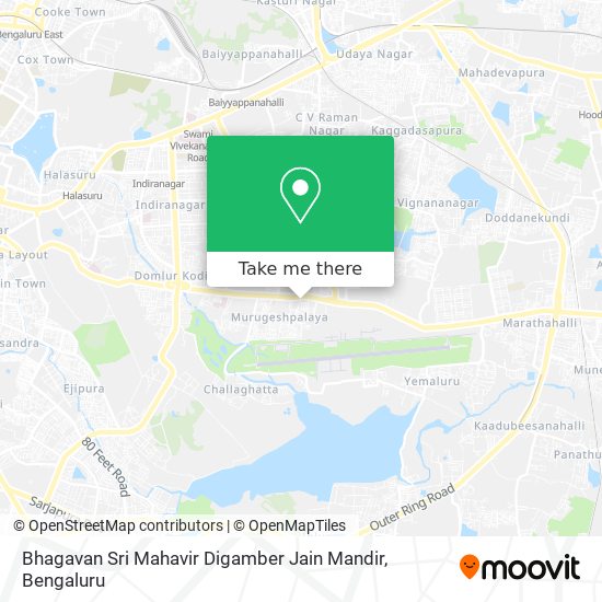Bhagavan Sri Mahavir Digamber Jain Mandir map