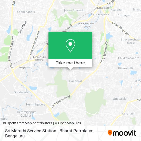 Sri Maruthi Service Station - Bharat Petroleum map