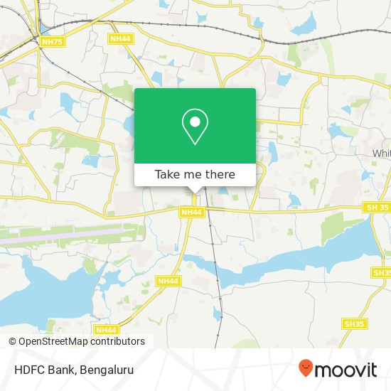 HDFC Bank map