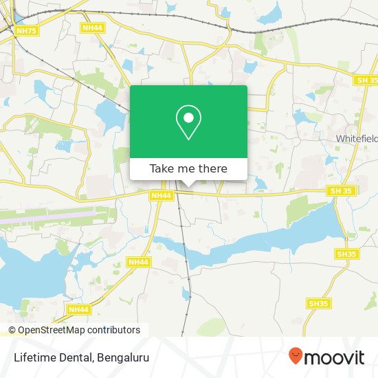 Lifetime Dental map