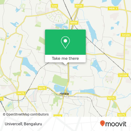 Univercell map