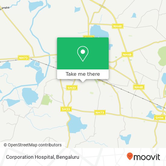 Corporation Hospital map