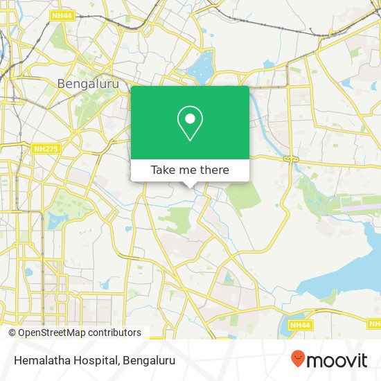 Hemalatha Hospital map