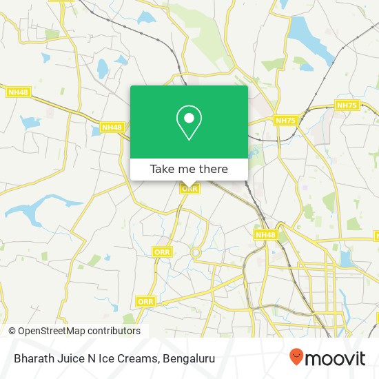 Bharath Juice N Ice Creams map