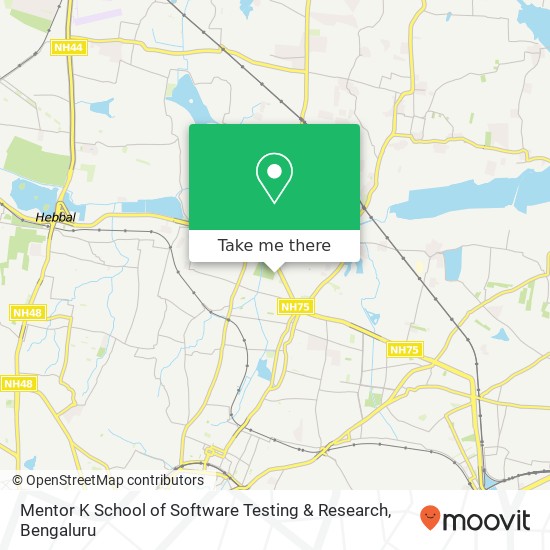 Mentor K School of Software Testing & Research map