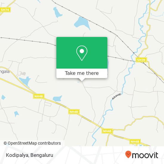 Kodipalya map