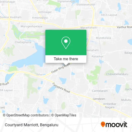 courtyard marriott map
