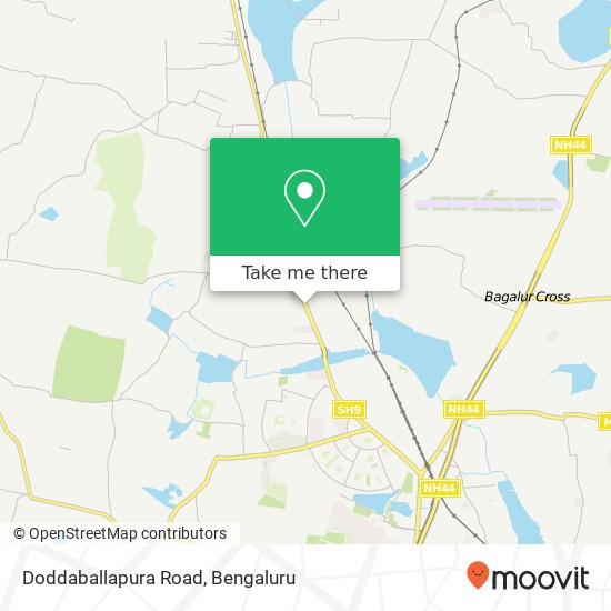 Doddaballapura Road map