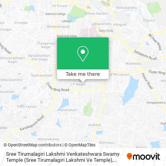 Sree Tirumalagiri Lakshmi Venkateshwara Swamy Temple (Sree Tirumalagiri Lakshmi Ve Temple) map
