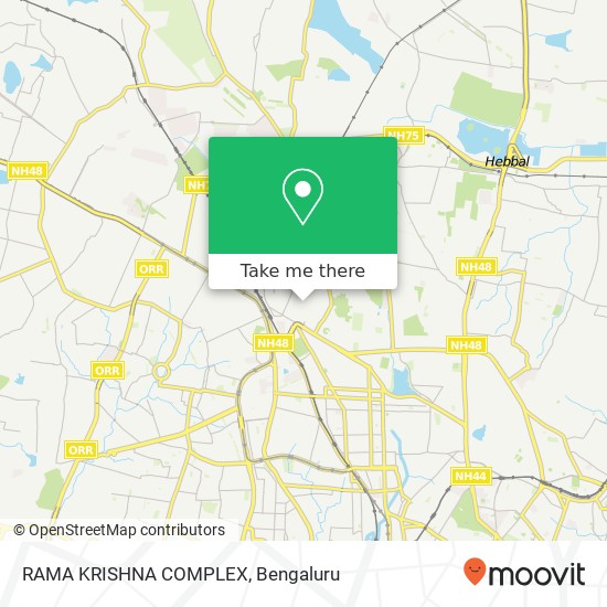 RAMA KRISHNA COMPLEX map