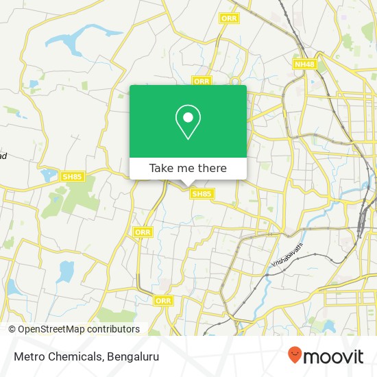 Metro Chemicals map