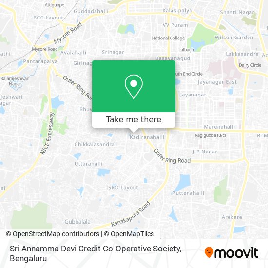 Sri Annamma Devi Credit Co-Operative Society map