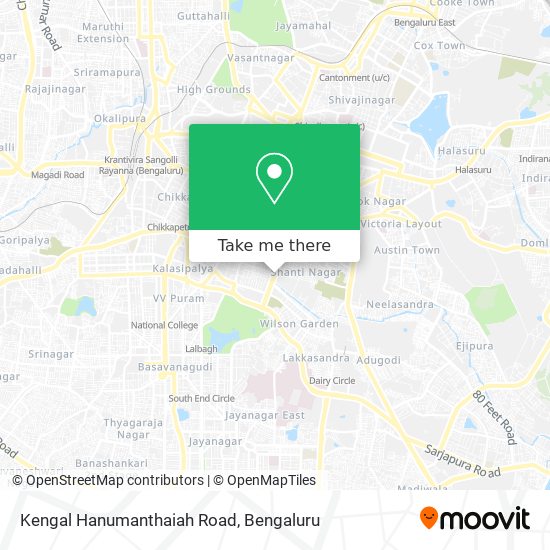 Kengal Hanumanthaiah Road map