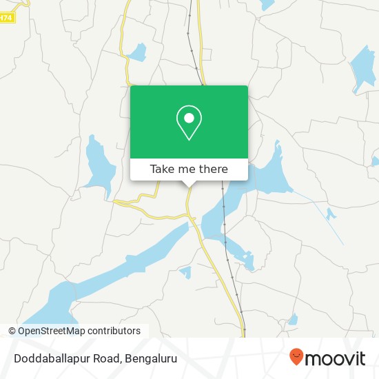 Doddaballapur Road map