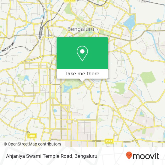 Ahjaniya Swami Temple Road map