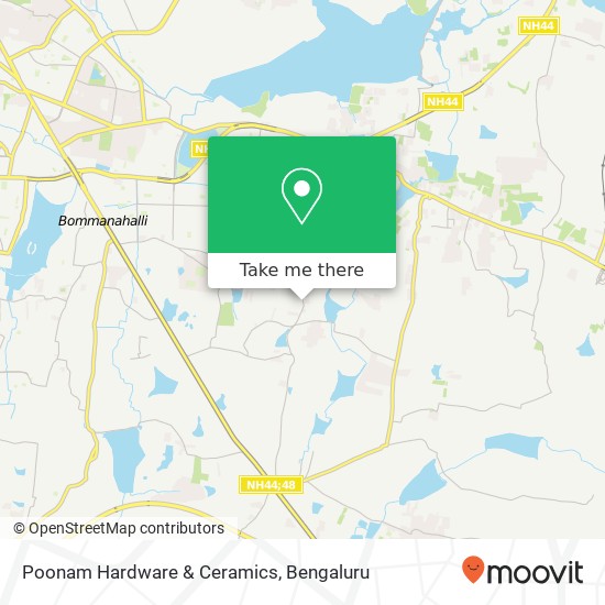 Poonam Hardware & Ceramics map