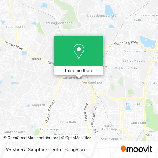 Vaishnavi Sapphire Centre map