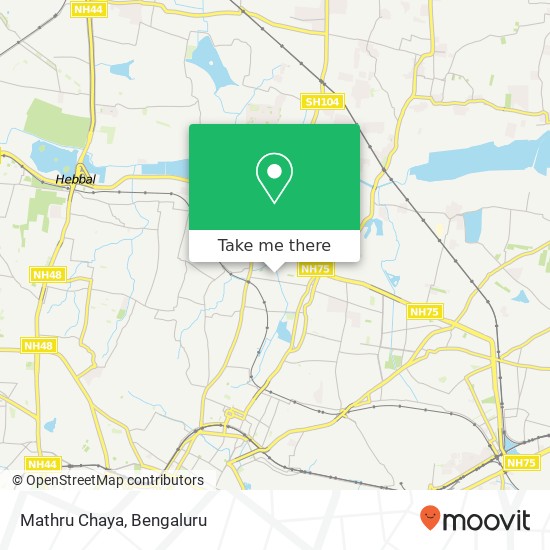 Mathru Chaya map