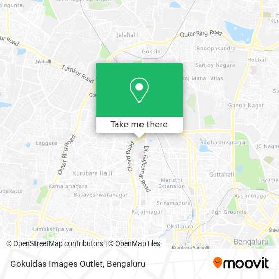Gokuldas Images Outlet map